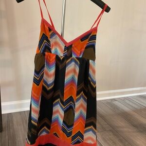 Guess Multicolor Y2K Strappy Dress